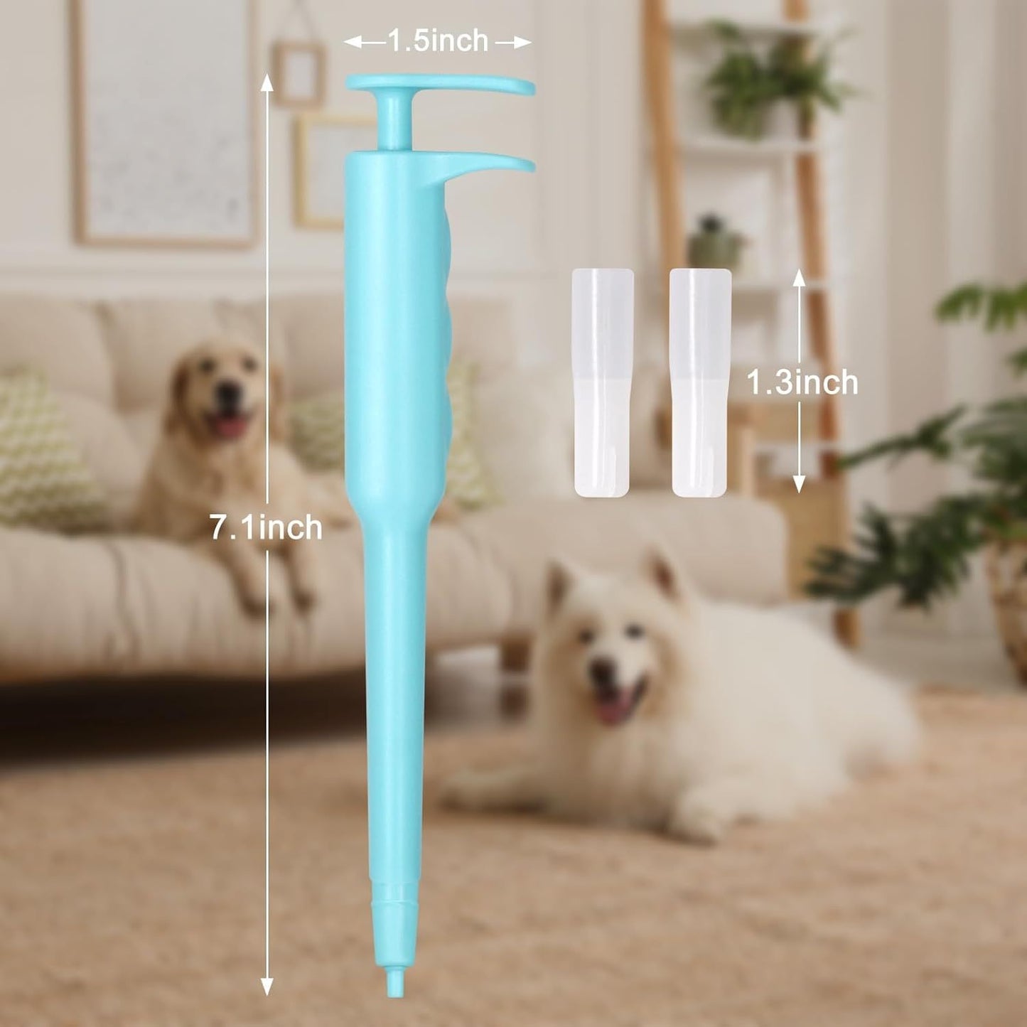 Pet Pill Dispenser Pet Piller Gun With Soft Tip And Pill Feeder For Cats, Dogs, And Small Animals