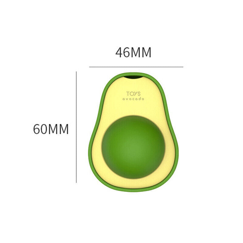 Cute Avocado Catnip Toys Cat Teeth Cleaning