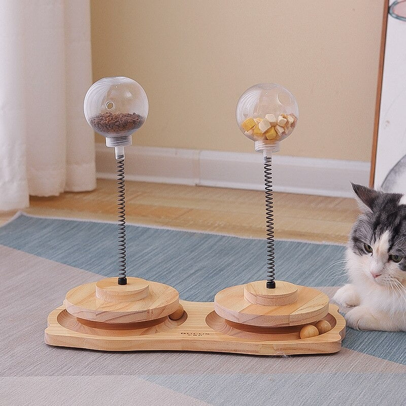 Cat Treats Dispenser Cat Treat Dispenser Toy Catnip Cat Toy Cat Nips Spring r Pet Toys